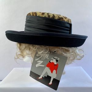 NWT VINTAGE 100% WOOL HAT by SONNI SAN FRANCISCO